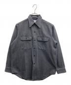 MADISON BLUEマディソンブルー）の古着「HAMPTON SH SELVEDGE BW」｜グレー