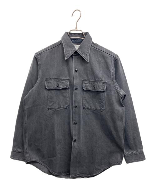 MADISON BLUE（マディソンブルー）MADISON BLUE (マディソンブルー) HAMPTON SH SELVEDGE BW グレー サイズ:xsの古着・服飾アイテム