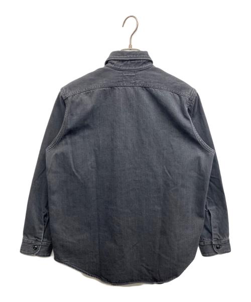 MADISON BLUE（マディソンブルー）MADISON BLUE (マディソンブルー) HAMPTON SH SELVEDGE BW グレー サイズ:xsの古着・服飾アイテム
