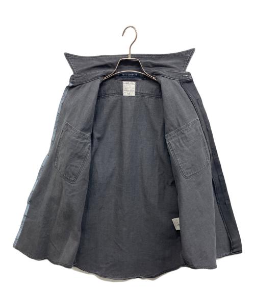 MADISON BLUE（マディソンブルー）MADISON BLUE (マディソンブルー) HAMPTON SH SELVEDGE BW グレー サイズ:xsの古着・服飾アイテム
