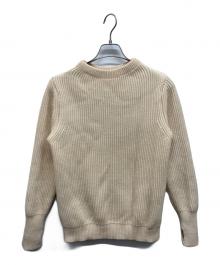 ANDERSEN-ANDERSEN（アンデルセン アンデルセン）の古着「NAVY CREWNECK 5GG」｜アイボリー