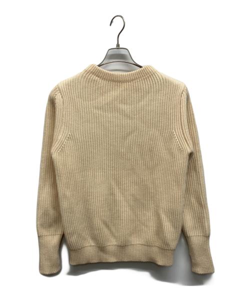 ANDERSEN-ANDERSEN（アンデルセン アンデルセン）Andersen-Andersen (アンデルセン アンデルセン) NAVY CREWNECK 5GG アイボリー サイズ:XSの古着・服飾アイテム