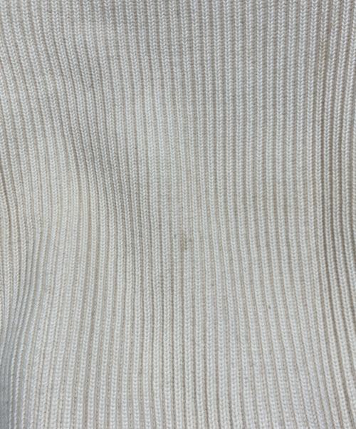 ANDERSEN-ANDERSEN（アンデルセン アンデルセン）Andersen-Andersen (アンデルセン アンデルセン) NAVY CREWNECK 5GG アイボリー サイズ:XSの古着・服飾アイテム