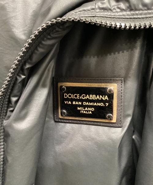 DOLCE & GABBANA（ドルチェ＆ガッバーナ）DOLCE & GABBANA (ドルチェ＆ガッバーナ) ライナー付き中綿ジャケット　GLT177 FUMN4 ブラック サイズ:56の古着・服飾アイテム
