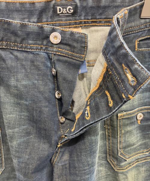 DOLCE & GABBANA（ドルチェ＆ガッバーナ）DOLCE & GABBANA (ドルチェ＆ガッバーナ) デニムパンツ インディゴ サイズ:56の古着・服飾アイテム