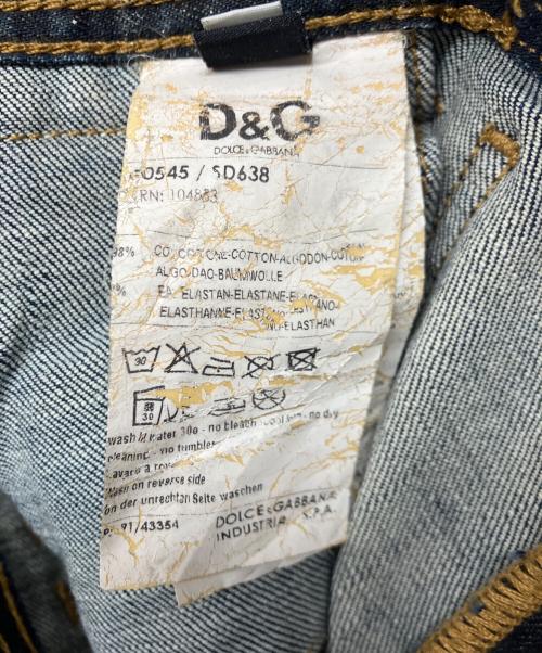 DOLCE & GABBANA（ドルチェ＆ガッバーナ）DOLCE & GABBANA (ドルチェ＆ガッバーナ) デニムパンツ インディゴ サイズ:56の古着・服飾アイテム