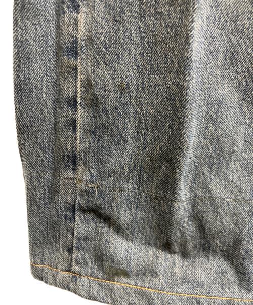 DOLCE & GABBANA（ドルチェ＆ガッバーナ）DOLCE & GABBANA (ドルチェ＆ガッバーナ) クラッシュデニムパンツ インディゴ サイズ:36の古着・服飾アイテム