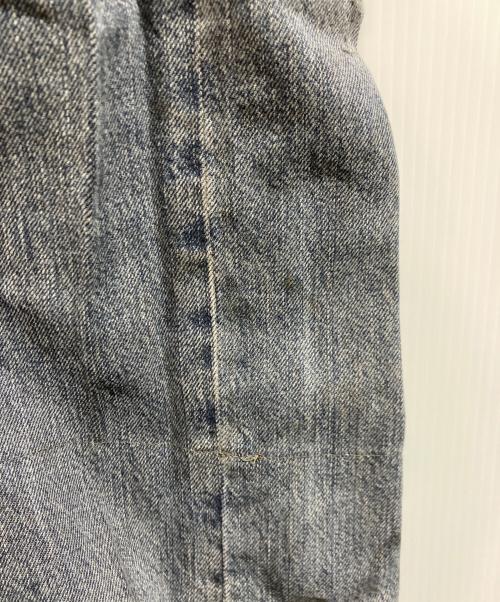 DOLCE & GABBANA（ドルチェ＆ガッバーナ）DOLCE & GABBANA (ドルチェ＆ガッバーナ) クラッシュデニムパンツ インディゴ サイズ:36の古着・服飾アイテム