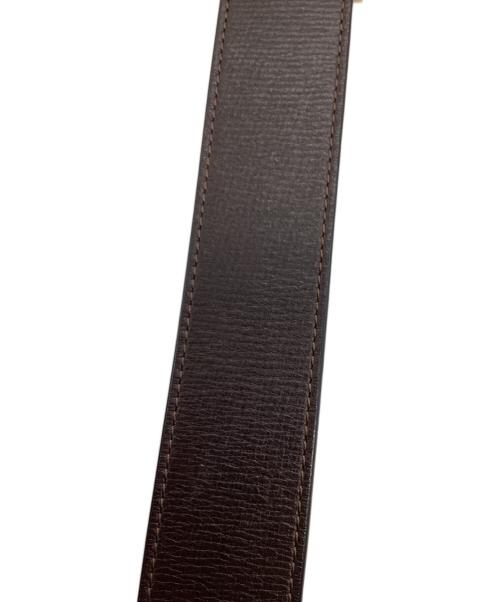 LOUIS VUITTON（ルイ ヴィトン）LOUIS VUITTON (ルイ ヴィトン) サンチュール・LVイニシャル 40MMベルト　110/44　M6902 ブラウン サイズ:110/44の古着・服飾アイテム