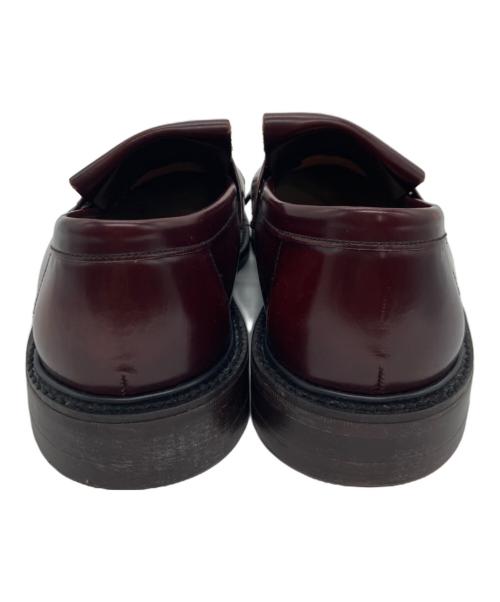 LOAKE（ローク）LOAKE (ローク) 623キルトタッセルローファー ボルドー サイズ:31の古着・服飾アイテム