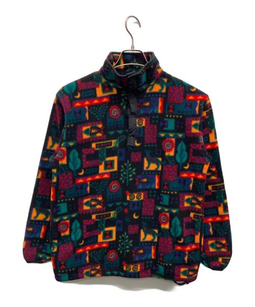 L.L.Bean（エルエルビーン）L.L.Bean (エルエルビーン) ネイティブ柄フリースジャケット ブラック サイズ:不明の古着・服飾アイテム
