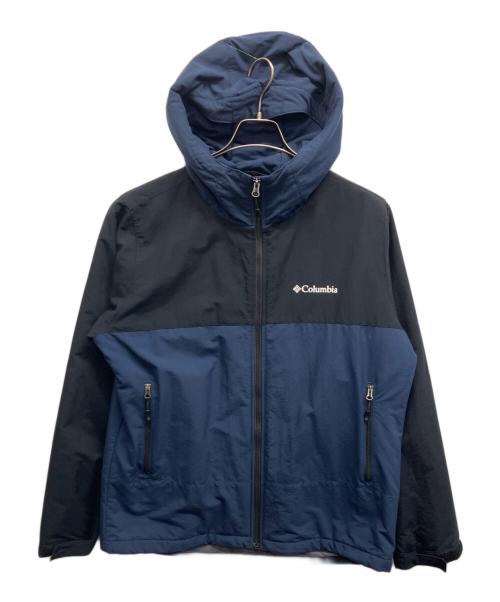 Columbia（コロンビア）Columbia (コロンビア) ラビリンスキャニオンジャケット ブルー×ブラック サイズ:Mの古着・服飾アイテム