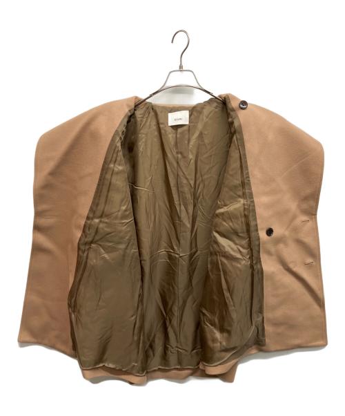 EZUMI（エズミ）EZUMi (エズミ) パテットバイカラーPコート ベージュ サイズ:Mの古着・服飾アイテム