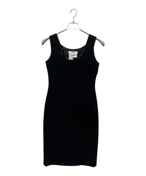 MaxMara（マックスマーラ）MaxMara (マックスマーラ) ノースリーブワンピース ブラック サイズ:38の古着・服飾アイテム