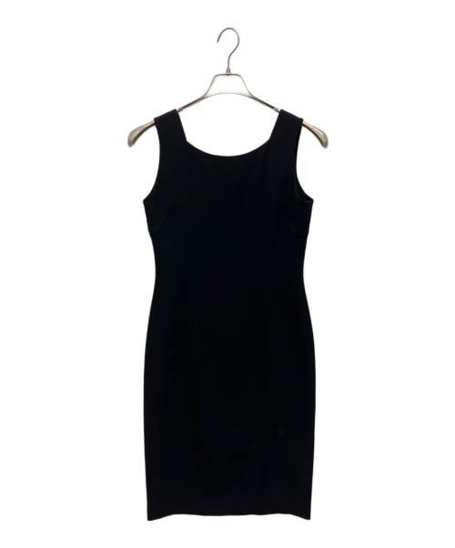 MaxMara（マックスマーラ）MaxMara (マックスマーラ) ノースリーブワンピース ブラック サイズ:38の古着・服飾アイテム