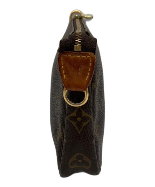 LOUIS VUITTON（ルイ ヴィトン）LOUIS VUITTON (ルイ ヴィトン) モノグラムポシェット・アクセソワールポーチ ブラウン サイズ:下記参照の古着・服飾アイテム