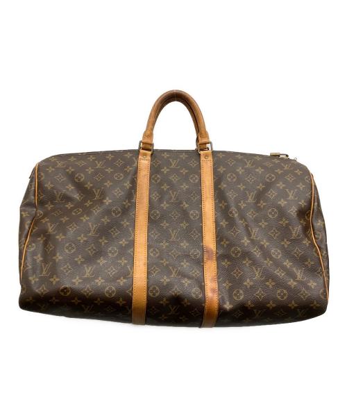 LOUIS VUITTON（ルイ ヴィトン）LOUIS VUITTON (ルイ ヴィトン) モノグラムキーポル55トラベルバッグ ブラウンの古着・服飾アイテム