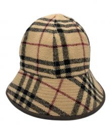 BURBERRY LONDON（バーバリーロンドン）の古着「ノバチェックバケットハット」｜ベージュ