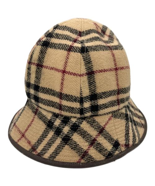 BURBERRY LONDON（バーバリーロンドン）BURBERRY LONDON (バーバリーロンドン) ノバチェックバケットハット ベージュの古着・服飾アイテム