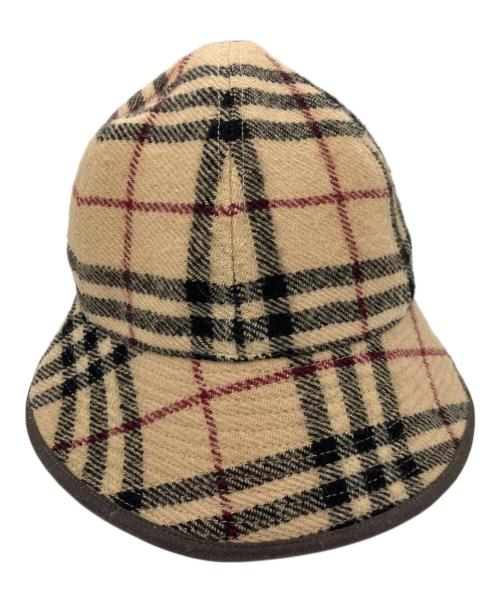 BURBERRY LONDON（バーバリーロンドン）BURBERRY LONDON (バーバリーロンドン) ノバチェックバケットハット ベージュの古着・服飾アイテム