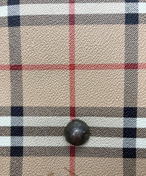 Burberry's（バーバリーズ）Burberry's (バーバリーズ) ノバチェックボストンバッグ ブラウンの古着・服飾アイテム
