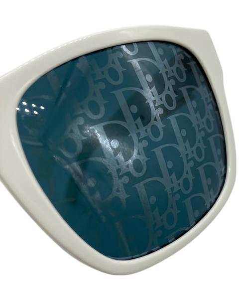 Dior（ディオール）Dior (ディオール) DiorB23 サングラス レクタンギュラー ホワイト サイズ:58□20 145の古着・服飾アイテム