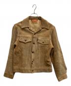 LEVI'Sリーバイス）の古着「60'sスウェードトラッカージャケット」｜ブラウン