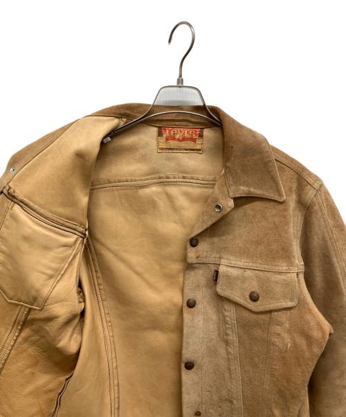 LEVI'S（リーバイス）LEVI'S (リーバイス) 60'sスウェードトラッカージャケット ブラウン サイズ:不明の古着・服飾アイテム