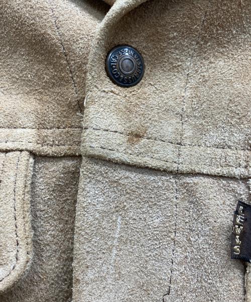 LEVI'S（リーバイス）LEVI'S (リーバイス) 60'sスウェードトラッカージャケット ブラウン サイズ:不明の古着・服飾アイテム