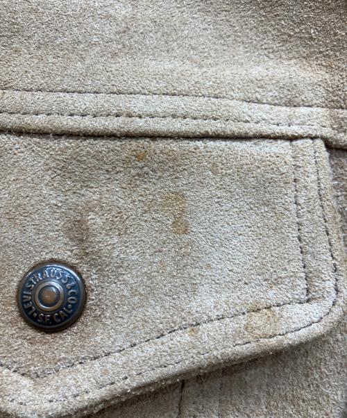 LEVI'S（リーバイス）LEVI'S (リーバイス) 60'sスウェードトラッカージャケット ブラウン サイズ:不明の古着・服飾アイテム