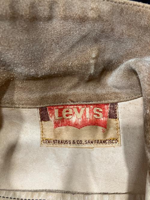 LEVI'S（リーバイス）LEVI'S (リーバイス) 60'sスウェードトラッカージャケット ブラウン サイズ:不明の古着・服飾アイテム