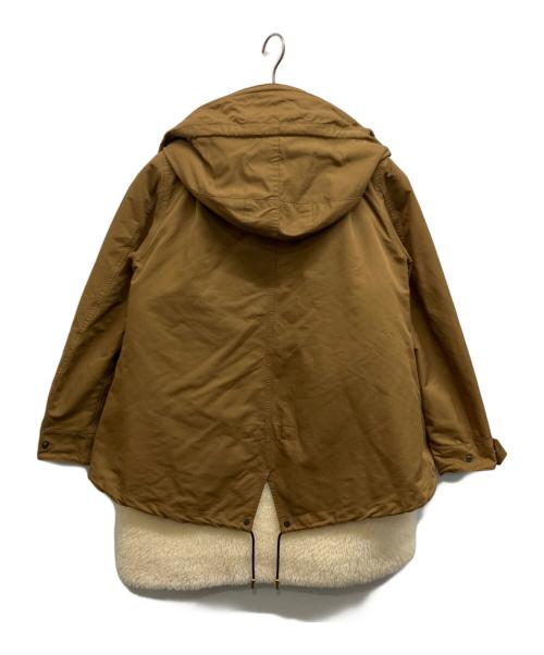 THE RERACS（ザ リラクス）THE RERACS (ザ リラクス) ボアライナー付ショートモッズコート ブラウン サイズ:38の古着・服飾アイテム
