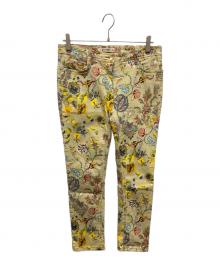 ETRO（エトロ）の古着「ペイズリー柄デニムパンツ」｜イエロー