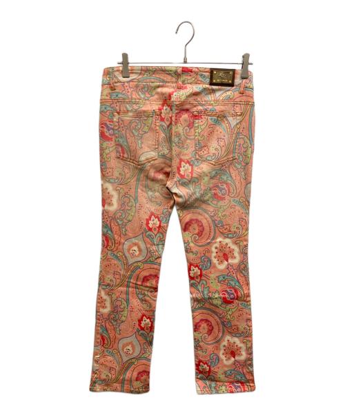 ETRO（エトロ）ETRO (エトロ) ペイズリー柄デニムパンツ ピンク サイズ:29の古着・服飾アイテム