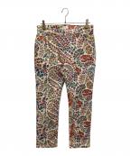 ETROエトロ）の古着「ボタニカル柄デニムパンツ」｜マルチカラー
