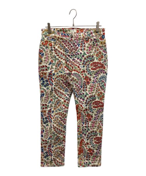 ETRO（エトロ）ETRO (エトロ) ボタニカル柄デニムパンツ マルチカラー サイズ:31の古着・服飾アイテム