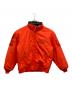 AVIREX（アヴィレックス）の古着「NYLON STAND BLOUSON」｜オレンジ