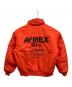 AVIREX (アヴィレックス) NYLON STAND BLOUSON オレンジ サイズ:XL 未使用品：20000円