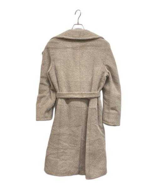 MaxMara（マックスマーラ）MaxMara (マックスマーラ) アルパカ混ウールガウンコート ベージュ サイズ:42の古着・服飾アイテム