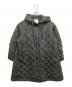 CLANE（クラネ）の古着「QUILTING HOODIE TENT LINE COAT」｜ブラック