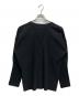 HOMME PLISSE ISSEY MIYAKE (オム プリッセ イッセイ ミヤケ) BASICSプリーツカーディガン ブラック サイズ:2：30000円