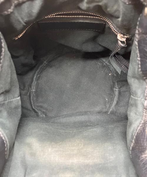 BALENCIAGA（バレンシアガ）BALENCIAGA (バレンシアガ) Classic Mini Pompon Hand Bag ブラックの古着・服飾アイテム