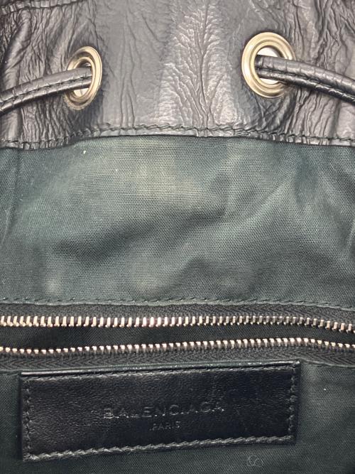 BALENCIAGA（バレンシアガ）BALENCIAGA (バレンシアガ) Classic Mini Pompon Hand Bag ブラックの古着・服飾アイテム