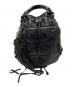 BALENCIAGA（バレンシアガ）の古着「Classic Mini Pompon Hand Bag」｜ブラック