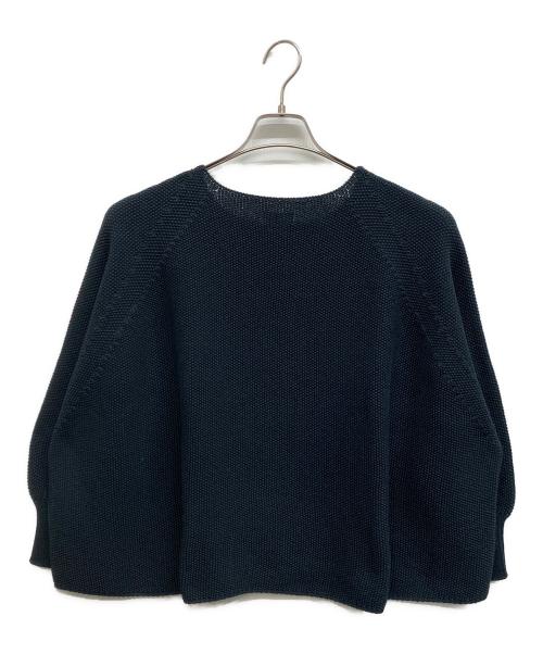 BALLSEY（ボールジィ）BALLSEY (ボールジィ) モスステッチ ワイドプルオーバー ネイビー サイズ:Sの古着・服飾アイテム