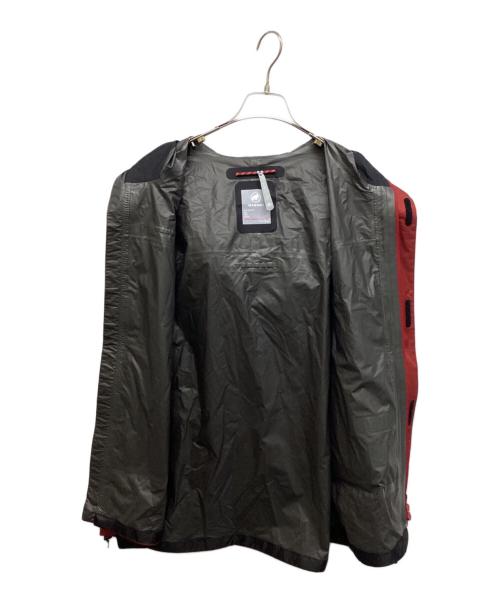 MAMMUT（マムート）MAMMUT (マムート) マイクロレイヤー 3.0 ハードシェル フーデッド ジャケット レッド サイズ:Lの古着・服飾アイテム