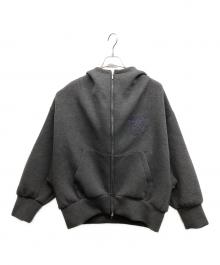 Snidel（スナイデル）の古着「ボリュームパーカー」｜グレー