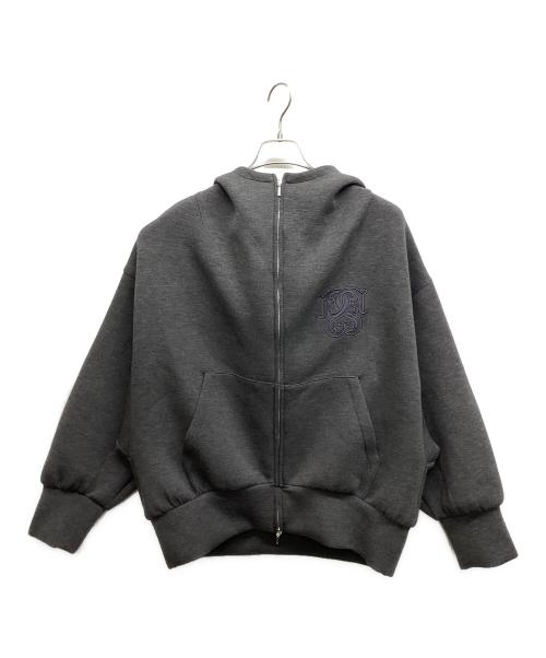 Snidel（スナイデル）Snidel (スナイデル) ボリュームパーカー グレー サイズ:Freeの古着・服飾アイテム