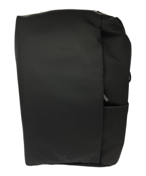 KLON（クローン）KLON (クローン) MATTE COATED RUCK SACK-FFX02　ポーチ付属品完備 ブラックの古着・服飾アイテム