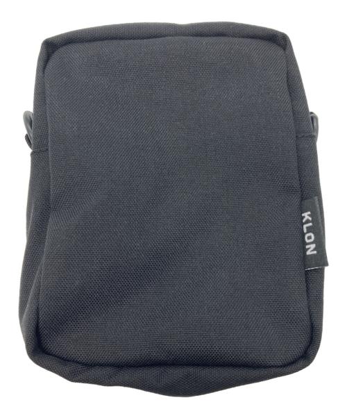 KLON（クローン）KLON (クローン) MATTE COATED RUCK SACK-FFX02　ポーチ付属品完備 ブラックの古着・服飾アイテム